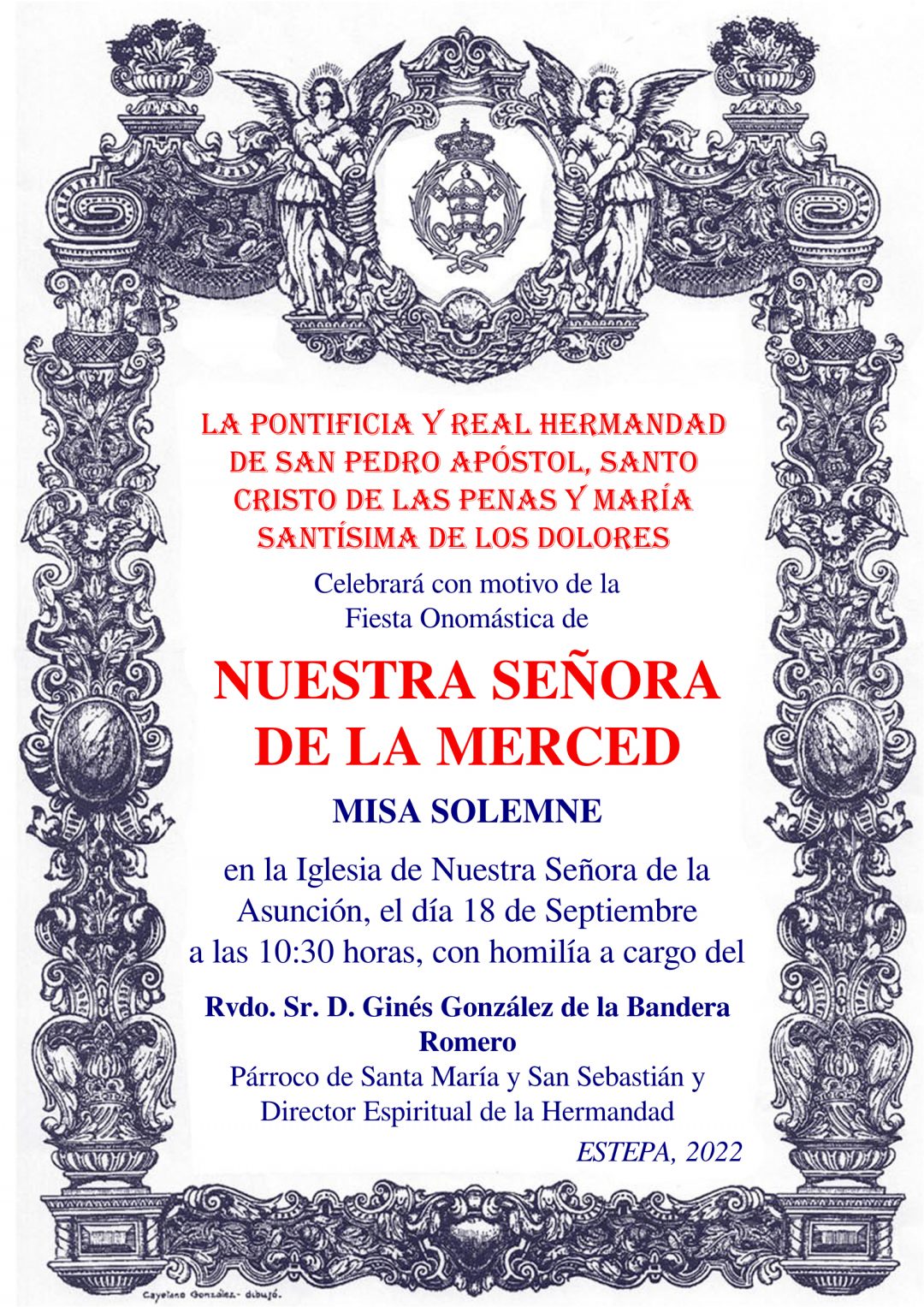 Solemne Misa - Onomástica de Ntra. Sra. de la Merced - Hermandad de San ...